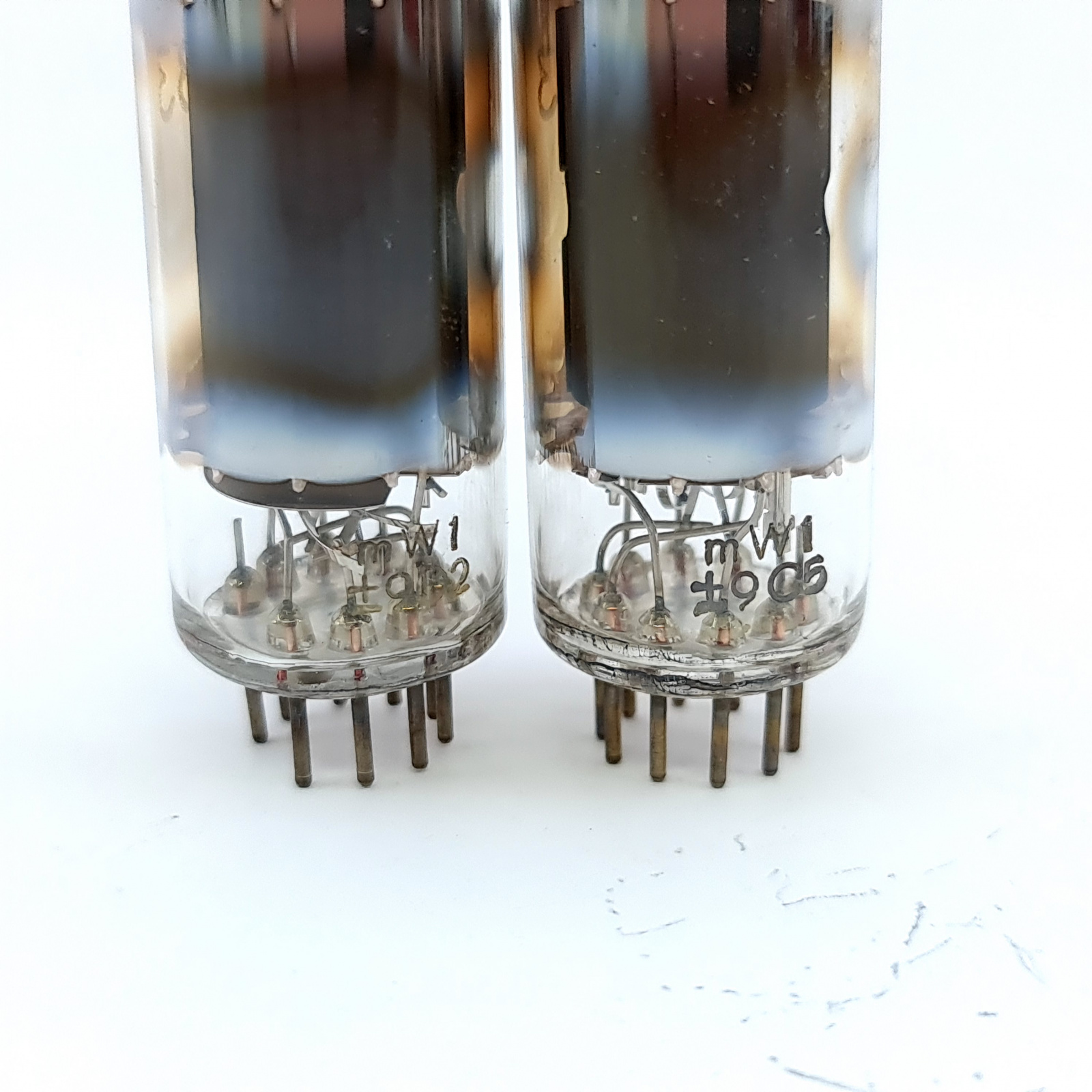 X Pl Philips Tube S Miniwatt Production Matched Pair Ch