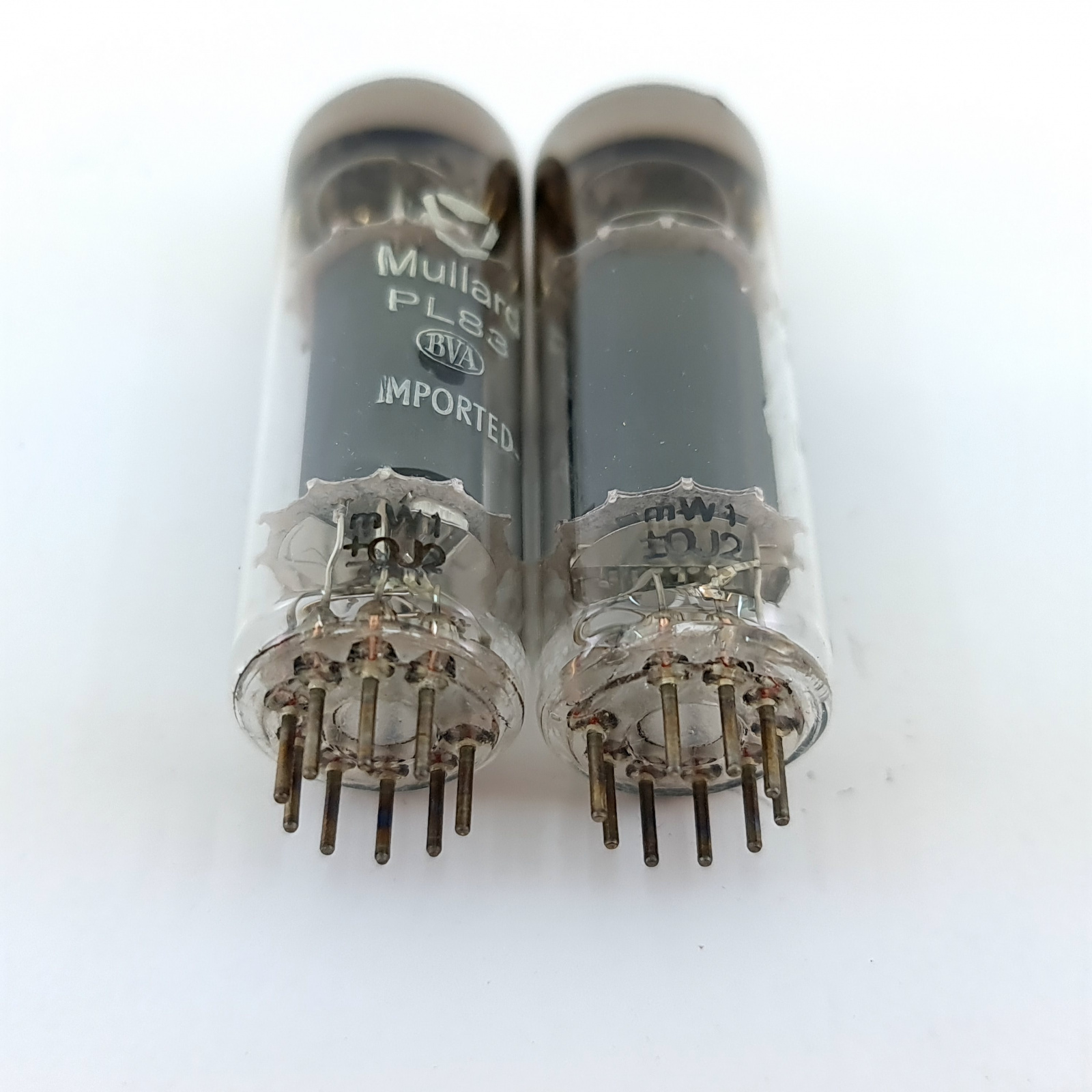 X Pl Mullard Tube S Miniwatt Production Matched Pair Ch