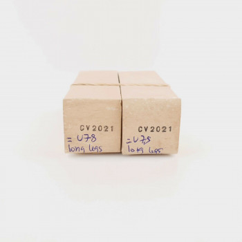 2 X CV2021 / U78 MARCONI-OSRAM TUBE. BLACK PLATES. SQUARE GETTER NOS/NIB CY  ENA