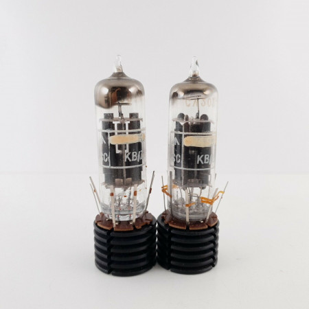 2 X CV2021 / U78 MARCONI-OSRAM TUBE. BLACK PLATES. SQUARE GETTER NOS/NIB CY  ENA