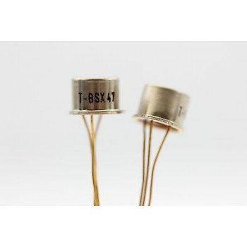 BSX47 GOLD LONGS LEADS TRANSISTOR NOS( New Old Stock ) 1PC. C289U2F090514