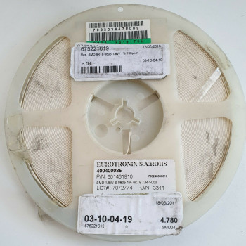 10 x 6.19K 1/8W 1% 100PPM SMD EUROTRONIX RESISTOR. (R379) CA394U4700F260721