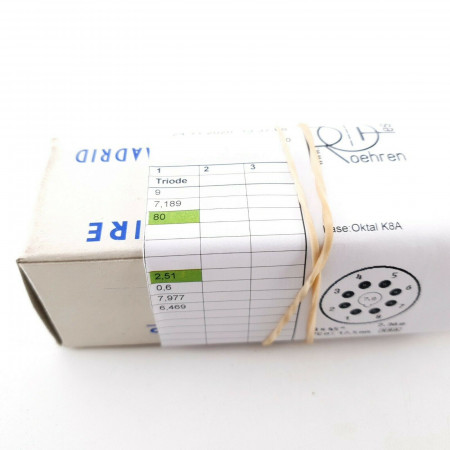 1 X L63 / 6J5G HALTRON. MARCONI PRODUCTION. FLAT BLACK PLATE. CD  ENA