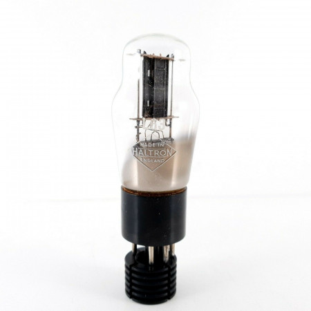 1 X L63 / 6J5G HALTRON. MARCONI PRODUCTION. FLAT BLACK PLATE. CD  ENA