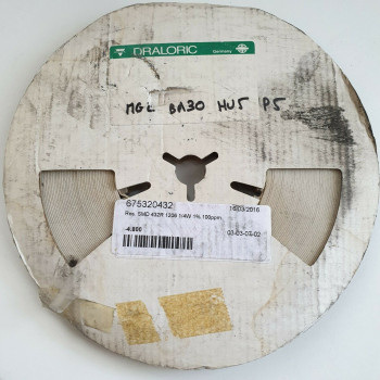 10 x 432R 1/4W 1% 100PPM SMD DRALORIC RESISTOR. (R382) CA394U4800F260721