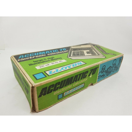 CALCULADORA - CALCULATOR. ACCUMATIC-70 LLOYD´S.  COD$*99 -