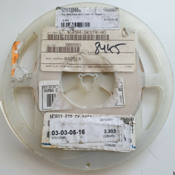 10 x 84.5K 1/10W 1% 100PPM SMD ROHM RESISTOR. (R389) CA394U3300F260721