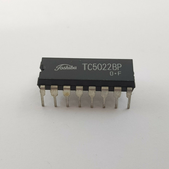 TC5022BP TOSHIBA INTEGRATED CIRCUIT NOS ( New Old Stock ) 1PC. C562AU8F261121