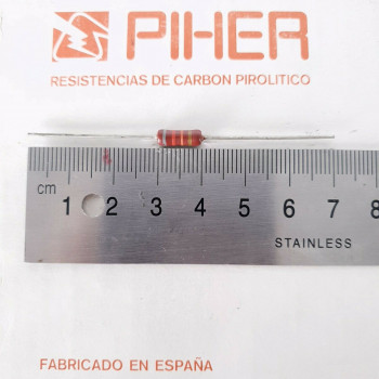 1 X 1/2W 82K 5% 1970S VINTAGE PIHER RESISTOR. NOS. C1805U500F260121