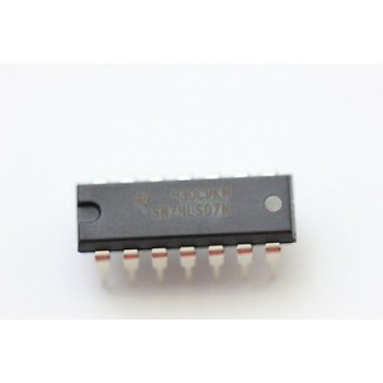 SN74LS07N TEXAS INSTRUMENT INTEGRATED CIRCUIT NOS New Old Stock 1PC C35U10