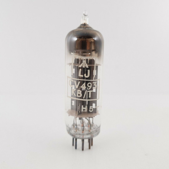 1 X 6X4 / CV493 MULLARD TUBE. BLACK PLATES. 1950s PROD. NOS/NIB. CY  ENA