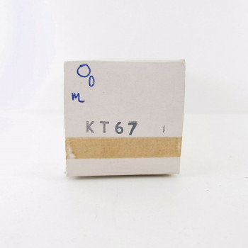 1 X KT67 TUBE. MWT BRAND. DUAL GETTER. BLACK PLATES. BRITISH MADE. CI  ENA