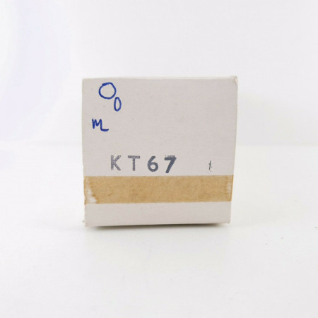 1 X KT67 TUBE. MWT BRAND. DUAL GETTER. BLACK PLATES. BRITISH MADE. CI  ENA