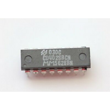 CD4028BCN NATIONAL INTEGRATED CIRCUIT NOS New Old Stock 1PC C35U4F260918
