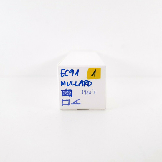 1 X EC91 / 6AQ4 MULLARD TUBE. 1960s PRODUCTION. 1. CH46