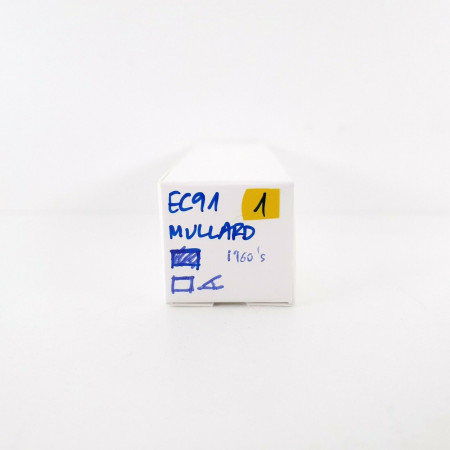 1 X EC91 / 6AQ4 MULLARD TUBE. 1960s PRODUCTION. 1. CH46