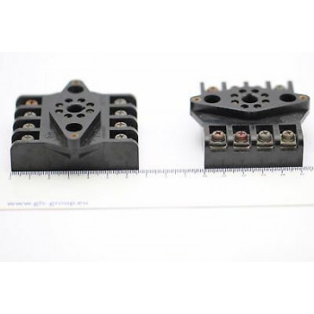 RELAY SOCKETS 8 PINS A 66MM X 51MM NOS (NEW OLD STOCK) 1PC. CA363U3F241116
