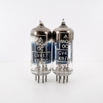 2 X EC91 / 6AQ4 MULLARD TUBE. 1950s PRODUCTION. 2. CH46 2