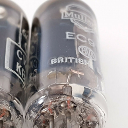2 X EC91 / 6AQ4 MULLARD TUBE. 1950s PRODUCTION. 2. CH46
