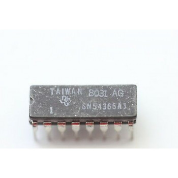SN54365AJ TEXAS INST. INTEGRATED CIRCUIT NOS New Old Stock 1PC C35U15F260918