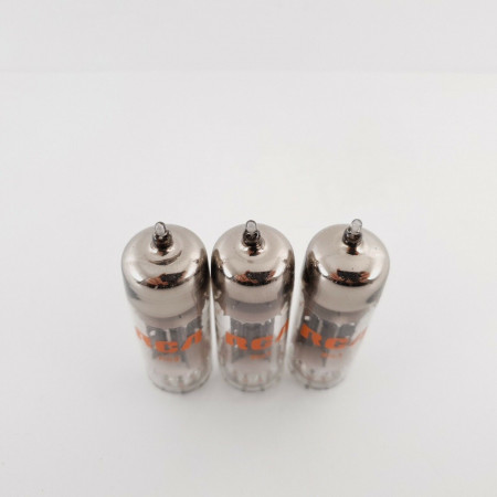 3 X 6X4W RCA TUBE. BLACK PLATES. NOS/NIB. CY  ENA