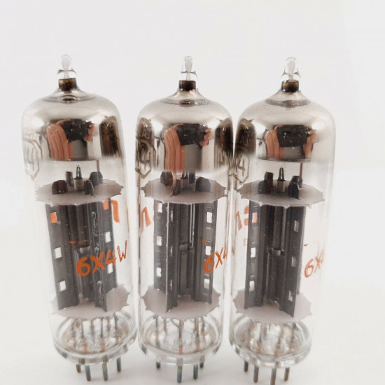 3 X 6X4W RCA TUBE. BLACK PLATES. NOS/NIB. CY  ENA