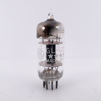 1 X 6135 / 6C4 GE ***** TUBE. SQUARE GETTER. 94% (EM). 15. CH32 2