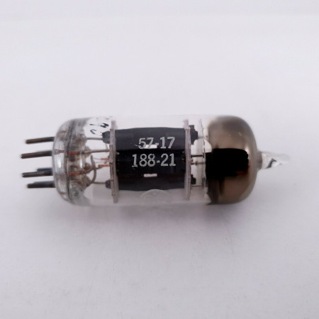 1 X 6135 / 6C4 GE ***** TUBE. SQUARE GETTER. 94% (EM). 15. CH32