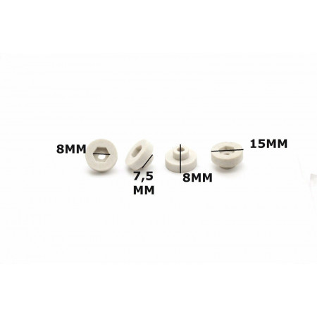 CERAMIC INSULATION PLANE A NOS (NEW OLD STOCK) 5PC. CA214U62F151216