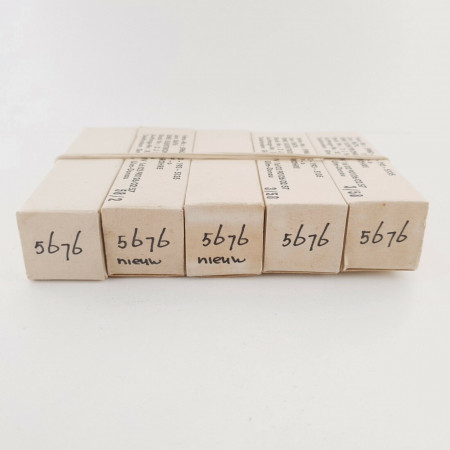 5 X 5676 TELEFUNKEN TUBE.1950s PRODUCTION. NOS/NIB. CX  ENA