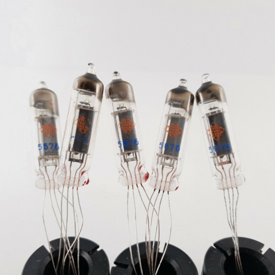 5 X 5676 TELEFUNKEN TUBE.1950s PRODUCTION. NOS/NIB. CX  ENA