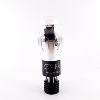 1 X 6J5G KENRAD TUBE. 1950s PROD. BLACK PLATES. COPPER RODS. 80% NOS. AH  ENA