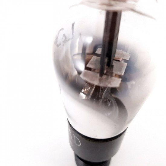 1 X 6J5G KENRAD TUBE. 1950s PROD. BLACK PLATES. COPPER RODS. 80% NOS. AH  ENA