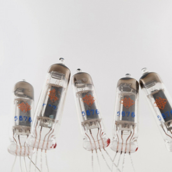 5 X 5676 TELEFUNKEN TUBE.1950s PRODUCTION. NOS/NIB. CX  ENA