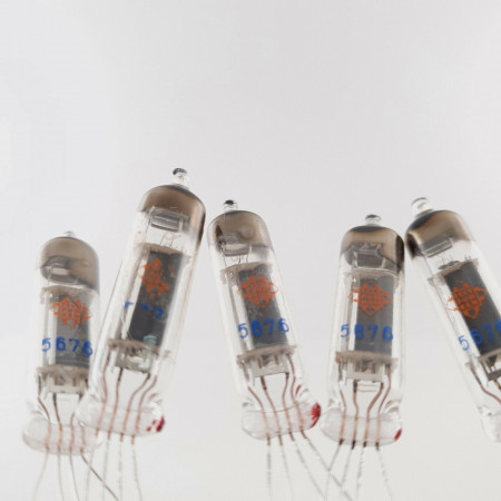 5 X 5676 TELEFUNKEN TUBE.1950s PRODUCTION. NOS/NIB. CX  ENA