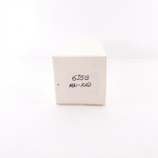 1 X 6J5G KENRAD TUBE. 1950s PROD. BLACK PLATES. COPPER RODS. 80% NOS. AH  ENA