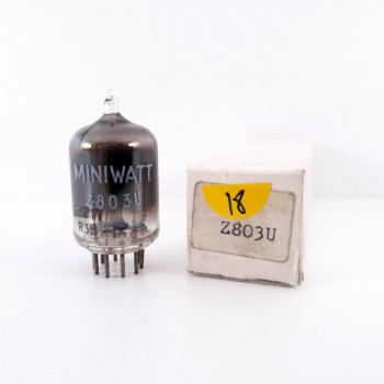 1 X Z803U MINIWATT TUBE. 18. CH32