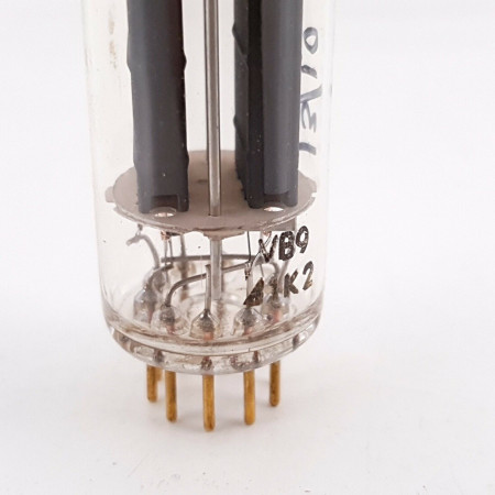 1 X E80CC / 6085 TUBE. 1960s PHILIPS PROD. GOLD PIN. NOS 120/80%. AH  ENA