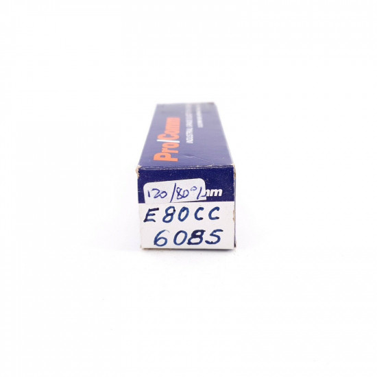 1 X E80CC / 6085 TUBE. 1960s PHILIPS PROD. GOLD PIN. NOS 120/80%. AH  ENA
