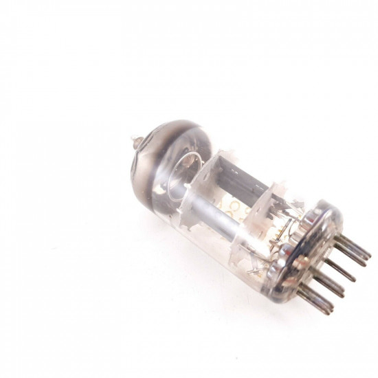 1 X ECC81/ 12AT7 MULLARD TUBE. 1960s PROD. COPPER RODS. 65/73%. AH  ENA