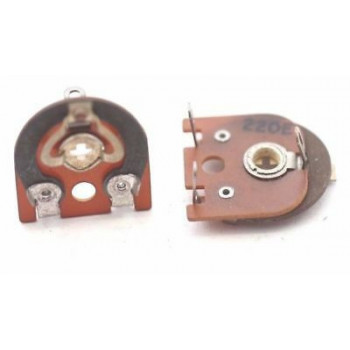 TRIMMERS 220 OHM 18MM LOGARITHMIC VERTICAL PT18V NOS 2PC. CA274U87F110517