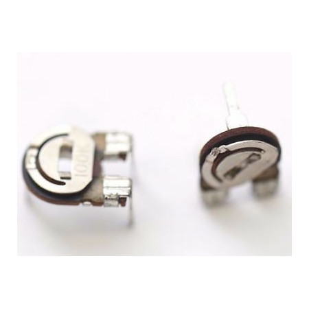 TRIMMERS 100K OHM 10MM LOGARITHMIC VERTICAL PT10V NOS 1PC. CA220U19F050417