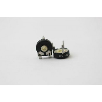 TRIMMERS PIHER 100 OHM 15MM LINEAL VERTICAL NOS 1PC. CA90U4F141016