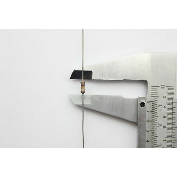 RESISTOR. 1/4W 100K 1% *8 PC* NOS (New Old Stock)