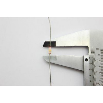 RESISTOR. 1/4W 2K94 2,94K 1% *8 PC* NOS (New Old Stock)