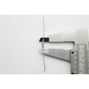 RESISTOR. 1/4W 35K7 35,7K 1% *8 PC* NOS (New Old Stock)