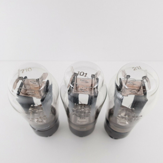 3 X AZ12 TESLA TUBE. 1950s PROD. NOS/NIB. MATCHED PAIR + 1 TUBE. CX  ENA