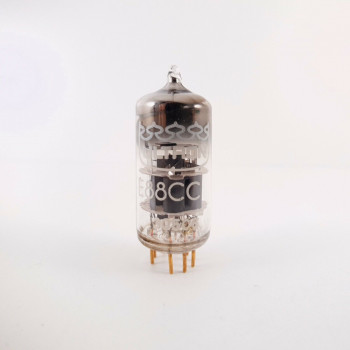 1 X E88CC ULTRON TUBE. 1960s PROD. GOLD PIN. 74/80%. AA  ENA