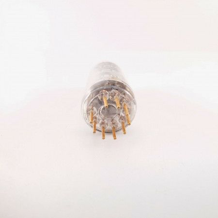 1 X E88CC ULTRON TUBE. 1960s PROD. GOLD PIN. 74/80%. AA  ENA