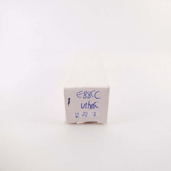 1 X E88CC ULTRON TUBE. 1960s PROD. GOLD PIN. 74/80%. AA  ENA